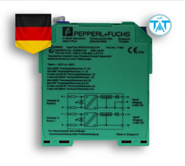 Pepperl+Fuchs Isolated barrier KFD0-CS-EX2.51P
