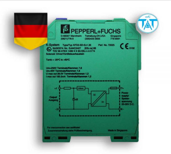 Pepperl+Fuchs Isolated barrier KFD2-SD-EX1-36