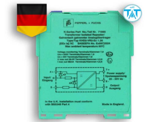 ایزولاتور بریرپپرل فوکسPepperl+Fuchs Isolated barrier KHD2-VR2-EX1.26