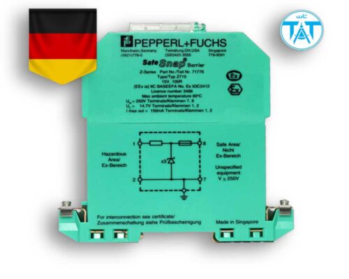 زنربریر پپرل اندفوکسPepperl+Fuchs Zener barrier Z715