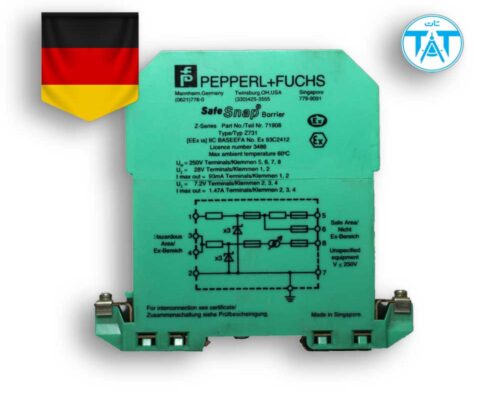 زنربریر پپرل اندفوکسPepperl+Fuchs Zener barrier Z731