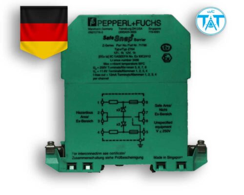 زنر بریرپپرل اندفوکسPepperl+Fuchs Zener barrier Z764