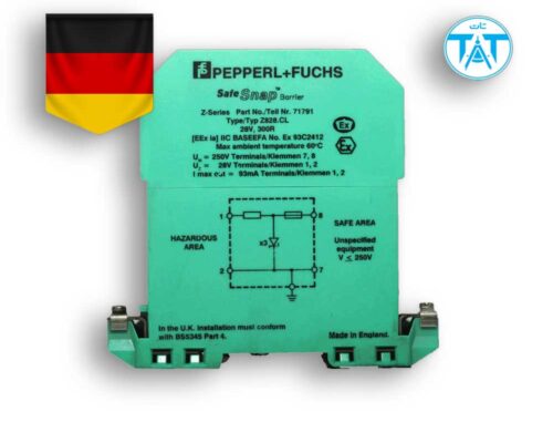 زنر بریرپپرل اندفوکسPepperl+Fuchs Zener barrier Z828.CL
