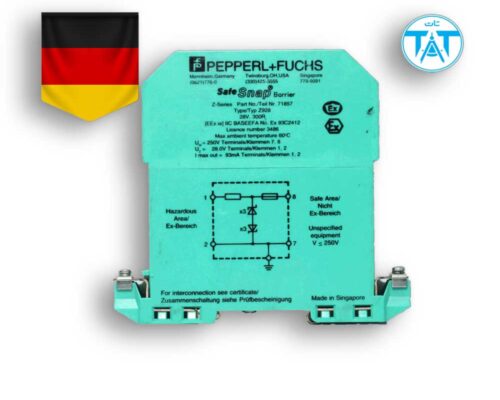 زنر بریرپپرل اندفوکسPepperl+Fuchs Zener barrier Z928