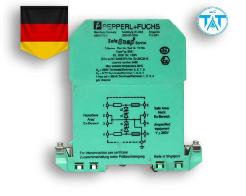 زنر بریرپپرل اندفوکسPepperl+Fuchs Zener barrier Z961