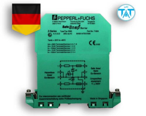 زنر بریرپپرل اندفوکسPepperl+Fuchs Zener barrier Z965