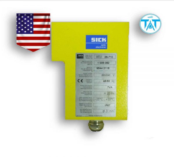 سوئیچ فوتوالکتریک زیک SICK WSU 26/2-WEU 26/2 Photoelectric Safety Switch