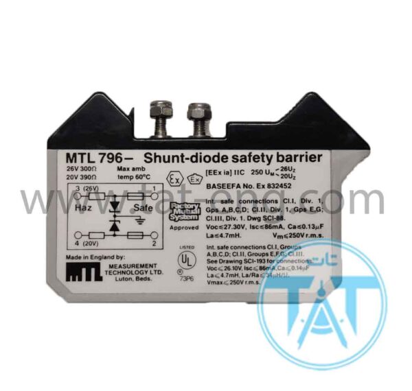 سیفتی بریر Mtl 796 safety barrier ایزولاتور بریر