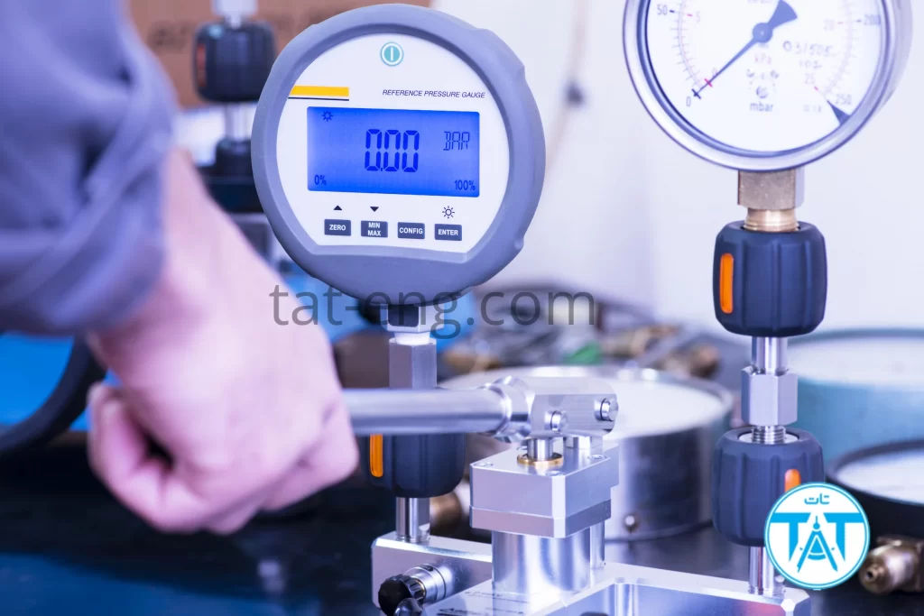 خدمات آزمایشگاه کالیبراسیون فشار